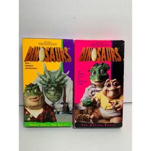 Vintage Disney Dinosaurs VHS‎ Lot Earls Funniest Adventures The Mating Dance